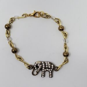 Handmade Elephant Charm Bracelet